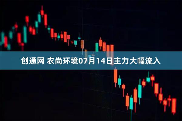 创通网 农尚环境07月14日主力大幅流入